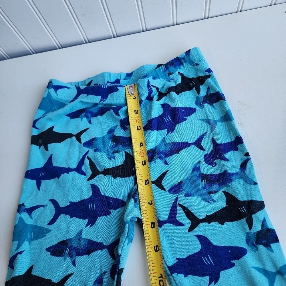 Members Mark Boys 2 Piece Favorite Pajamas Blue Sharks Set Pants Short Sleeve 8